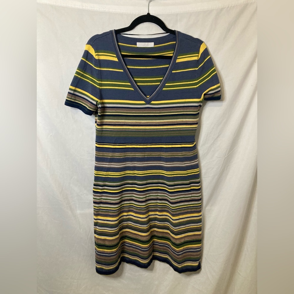 Adyson Parker striped dress💚🖤🤍💛
